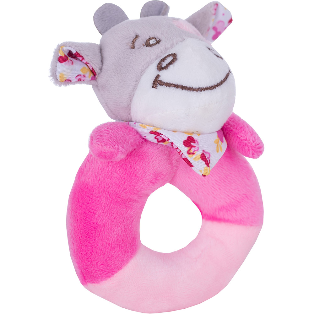 Погремушка Funmuch Коровка мягкая (FM555-6H) Развивающие игрушки, центры, кресла погремушка
