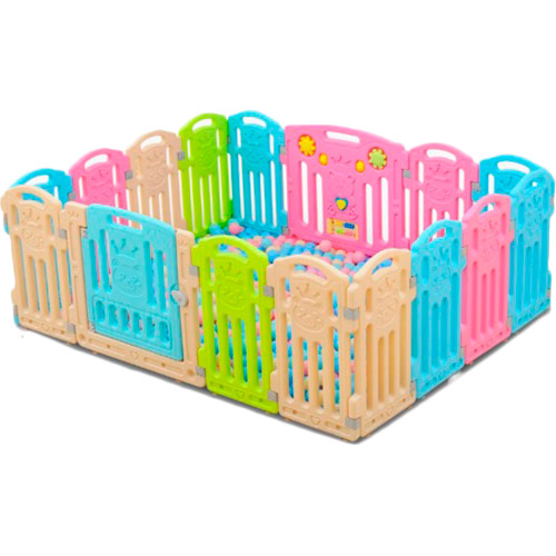 

Игровая площадка-манеж XOKO Play Pen D14 132 x 132 см, Ігровий майданчик Play Pen D14 132 x 132cm