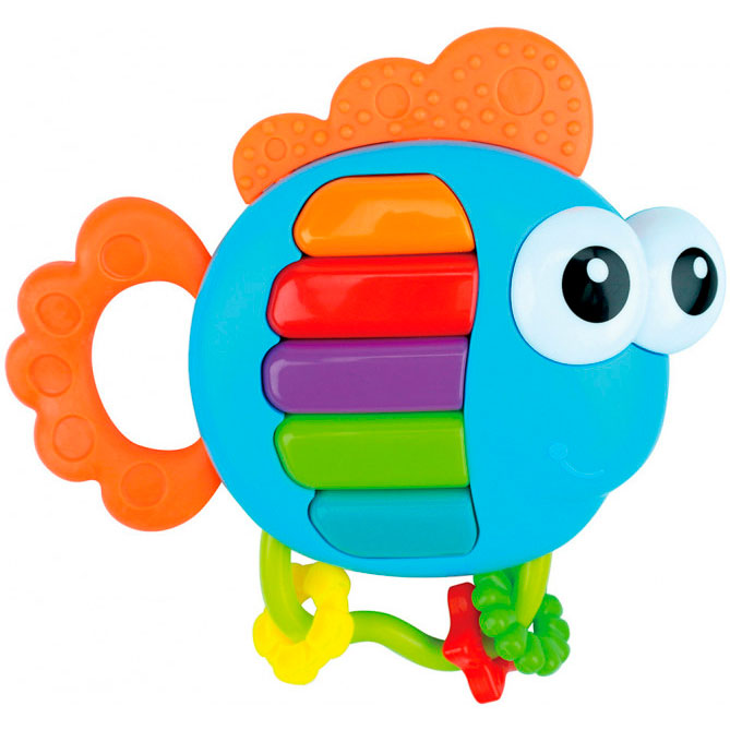 

Погремушка K’S KIDS музыкальное Пианино Рыбка (KIT23006), Погремушка музыкальное Пианино Рыбка