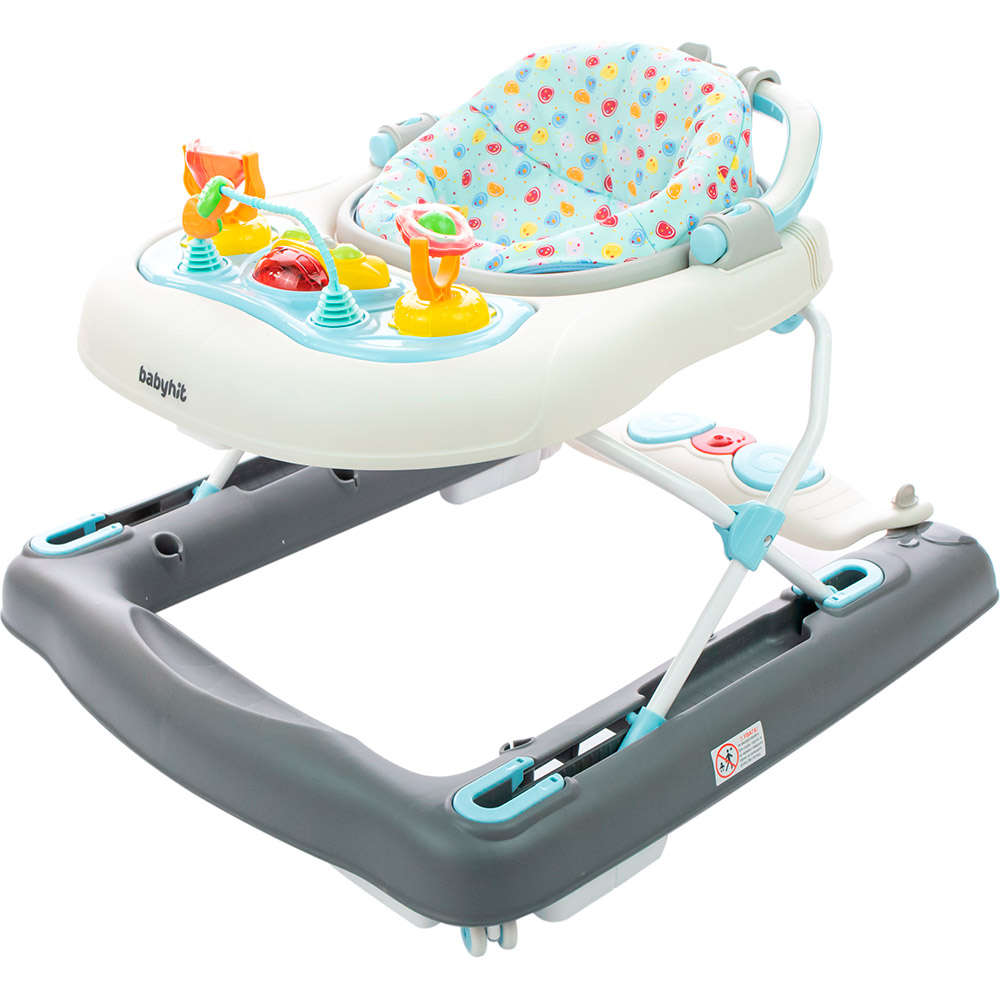 

Ходунки BABYHIT BG-1113 Step By Step Grey/Blue (73785), Ходунки BG-1113 Step By Step - Grey-Blue