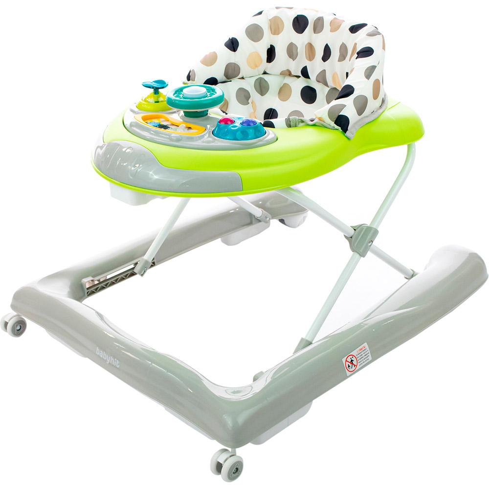 

Ходунки BABYHIT BG-1526 Funny Grey/Green (73786), Ходунки BG-1526 Funny - Grey-Green