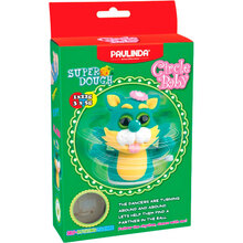 Масса для лепки PAULINDA Super Dough Circle Baby Кот зеленый (PL-081177-3)