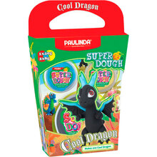 Маса для ліплення PAULINDA Super Dough Cool Dragon чорний (PL-081378-17)