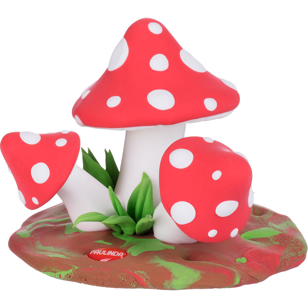 

Масса для лепки PAULINDA Super Dough Happy land Мухомор, Масса для лепки Super Dough Happy land 75г Мухомор
