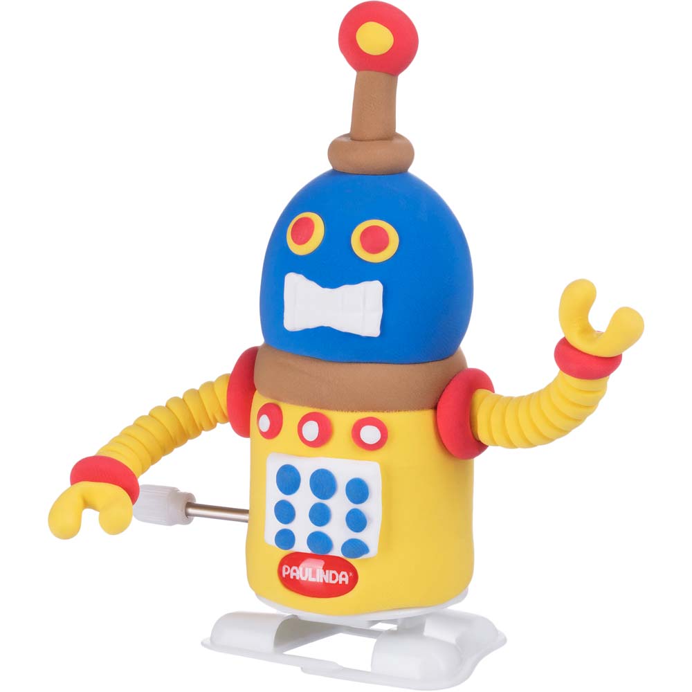 Масса для лепки PAULINDA Super Dough Robot желтый (PL-081178-2) Для кого универсально