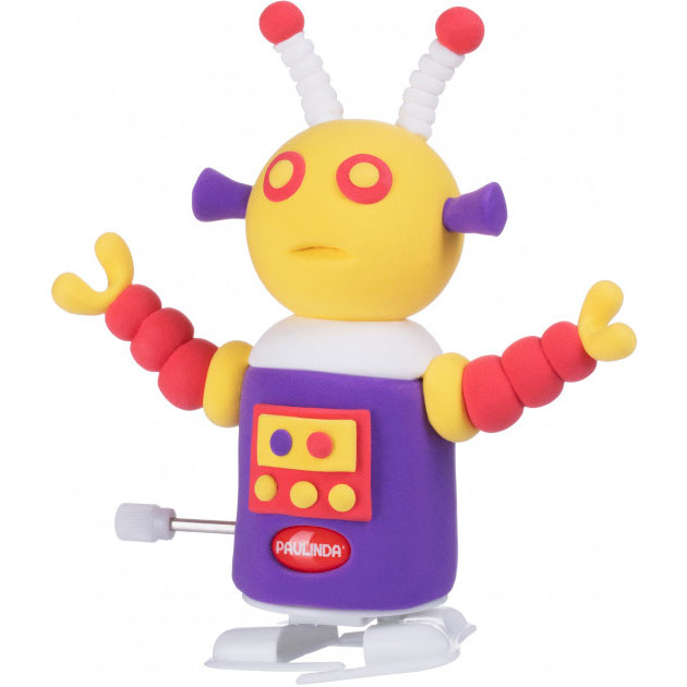 Масса для лепки PAULINDA Super Dough Robot фиолетовый (PL-081178-4) Для кого универсально