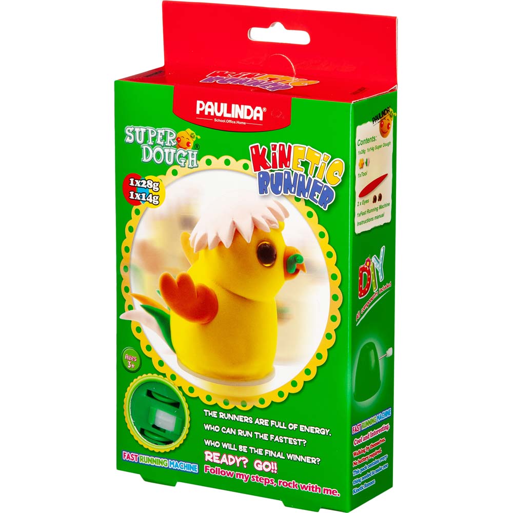 

Масса для лепки PAULINDA Super Dough Running Race Цыпленок (PL-081183-5), Масса для лепки Super Dough Running Race Цыпленок