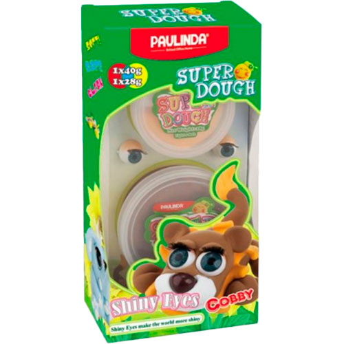 Маса для ліплення PAULINDA Super Dough Shiny Eyes Лев Cobby (PL-081377-3)