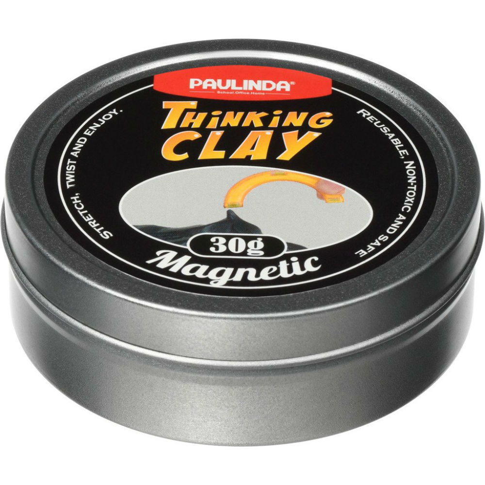 

Пластилин PAULINDA Thinking Clay магнитный 30 г Purple (PL-170605-TCMT-03), пластилин Thinking Clay Магнитный 30г (фиолет)