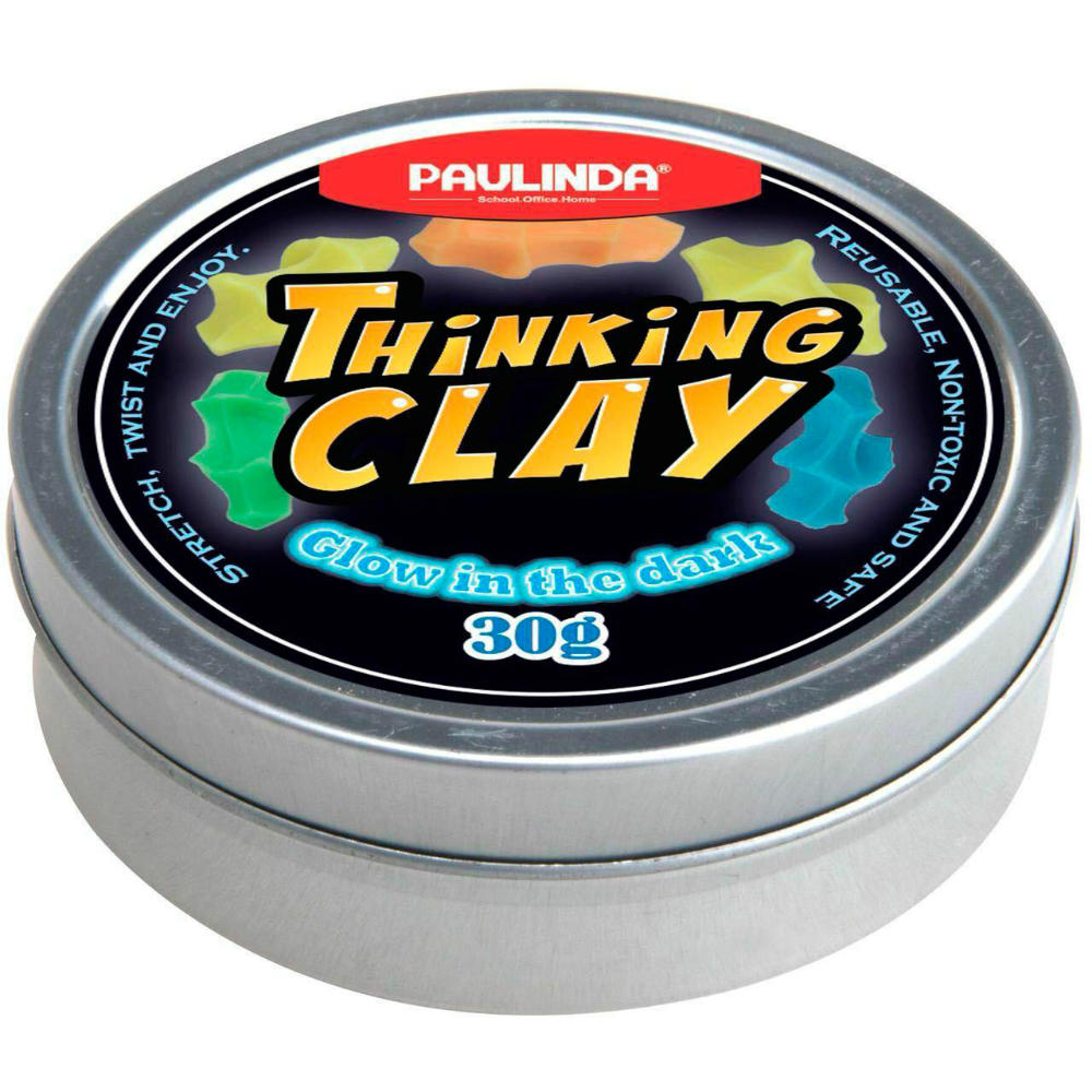 

Пластилин PAULINDA Thinking Clay 30 г Blue (PL-170405-TCG-02), пластилин Thinking Clay 30г (синий)