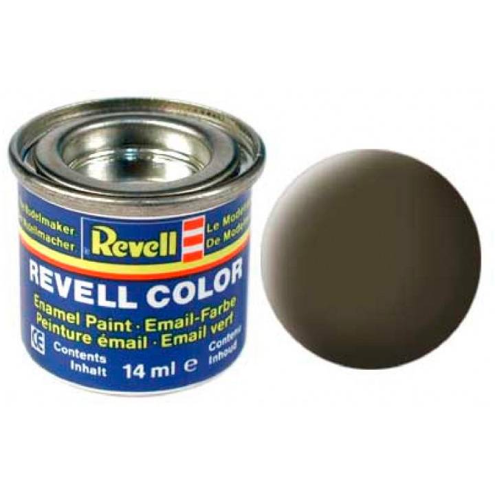 

Краска REVELL № 40. Черно-зеленая матовая. 14 мл. (RVL-32140), Краска № 40. Черно-зеленая матовая. 14 мл.