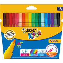 Фломастери BIC Visa 18 кольорів (3270220002765)