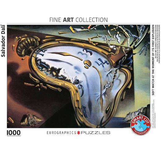 Пазл EUROGRAPHICS М'який годинник у момент першого вибуху Сальвадор Дали 1000 елементів (6000-0842) Вік від 10 років