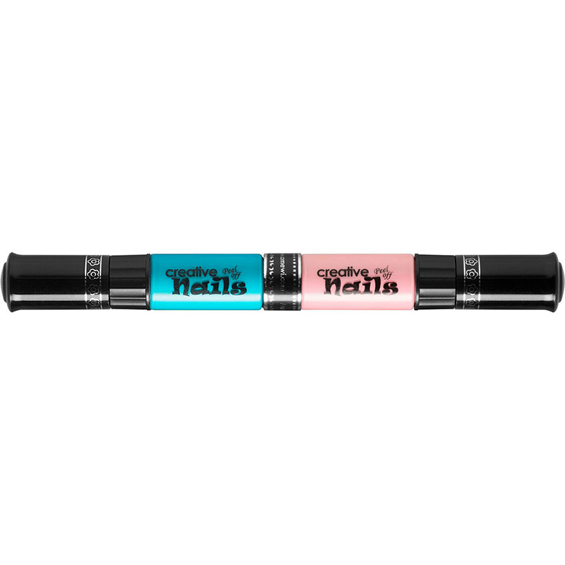 

Лак-карандаш для ногтей MALINOS Creative Nails Темно-голубой + Нюд (MA-303022+303027), Лак для нігтів Creative Nails (темно-блакитний