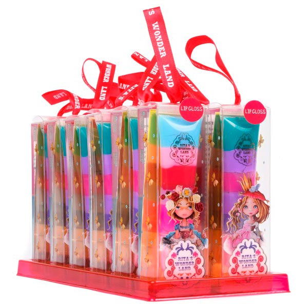

Блеск для губ RITA'S WONDERLAND Разноцветный 2 вида (RWL20032), Блеск для губ Разноцветный 2 вида