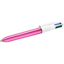 Ручка шариковая BIC 4 Colours Shine Pink 1 мм (3086123310391)