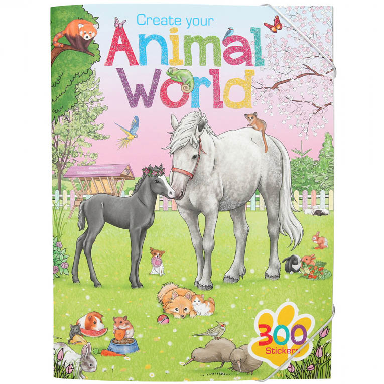 

Альбом CREATIVE STUDIO Animal world (411147), Альбом з нак-ми "Створи свій світ тв-н" (411147)