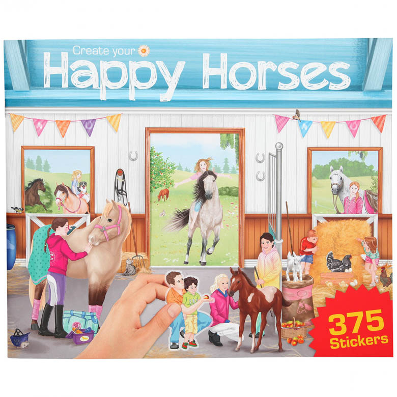 

Альбом CREATIVE STUDIO Happy Horses (410747), Альбом з накл-ми Щасливі лошадки (410747)