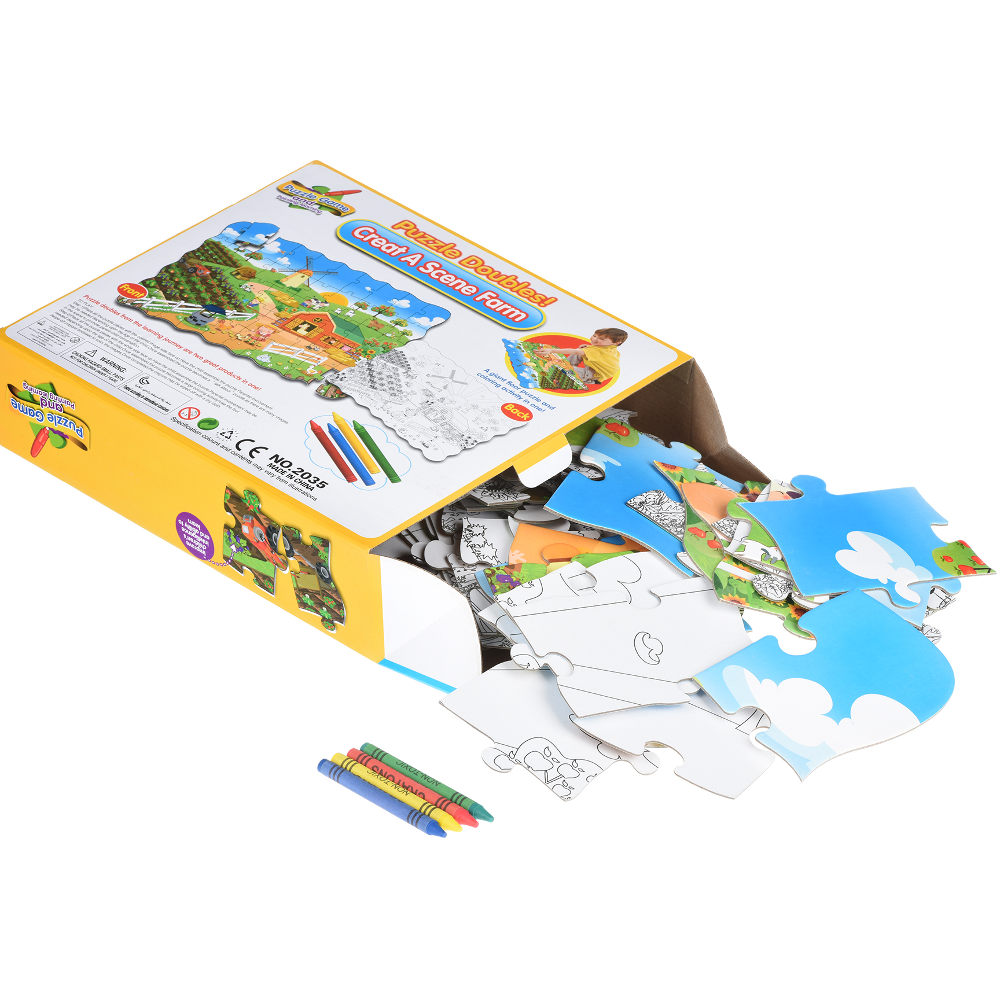 Пазл-раскраска SAME TOY 2035Ut Пазлы пазл-раскраска