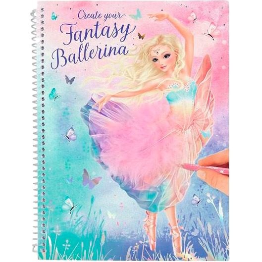 

Альбом-раскраска FANTASY MODEL Ballerina (411051), Альбом для розфарбовування БАЛЕТ (411051)