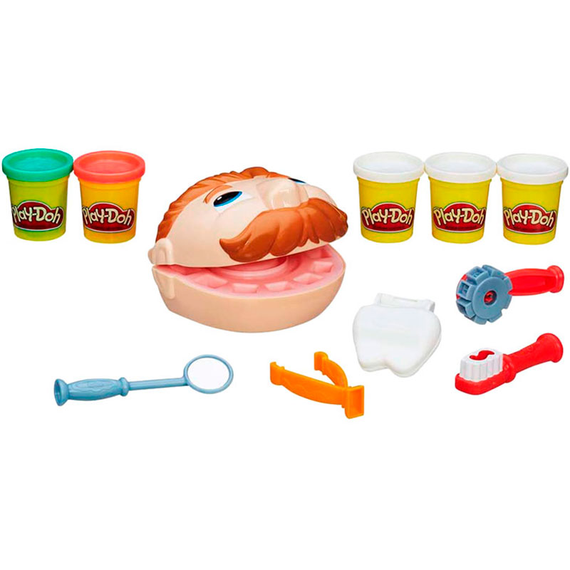 

Игровой набор HASBRO PLAY-DOH Мистер Зубастик (B5520EU4), PLAY-DOH Ігровий набір "Містер зубастик"