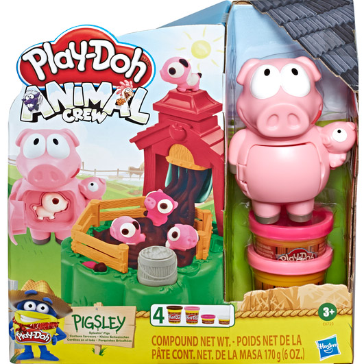 

Игровой набор для лепки HASBRO Play-Doh Озорные поросята (E67235L0), PLAY-DOH Ігр. набір ПОРОСЯТА ПУСТУНИ 170 г