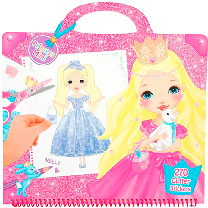 

Раскраска PRINCESS MIMI с наклейками Гламур (46556), Розмальовка Гламур (46556)