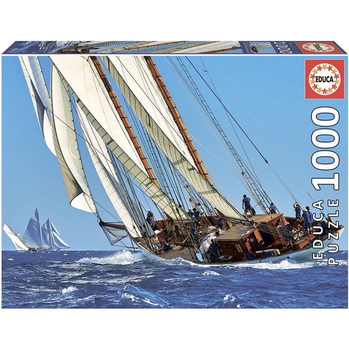 

Пазл EDUCA Парусная лодка 1000 шт (18490), Пазл "1000" - Вітрильний човен. (18490)