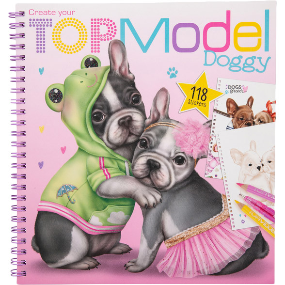 

Альбом для творчества TOP MODEL Щенки (411025), Альбом для розфарбовування цуценята (411025)