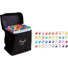 Набор маркеров TOUCH Set of colored markers Double Tips Pen 40 Colors