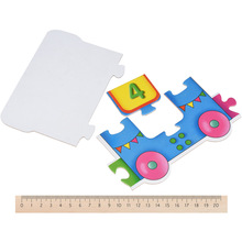 Пазл SAME TOY Великий потяг Букв і Цифр 2095Ut