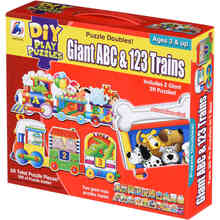 Пазл SAME TOY Великий потяг Букв і Цифр 2095Ut