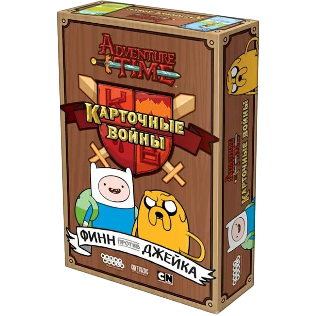 

Настольная игра HOBBY WORLD Время приключений. Карточные войны. Финн против Джейка (1618), Настільна гра Час пригод: Фінн проти Джейка