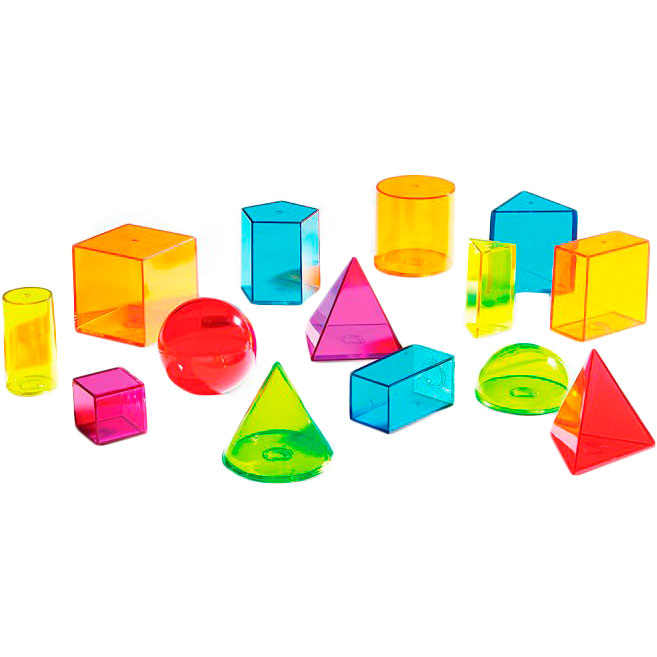 Акція на Развивающая игра Learning Resources 3D-геометрия (LER4331) від Foxtrot