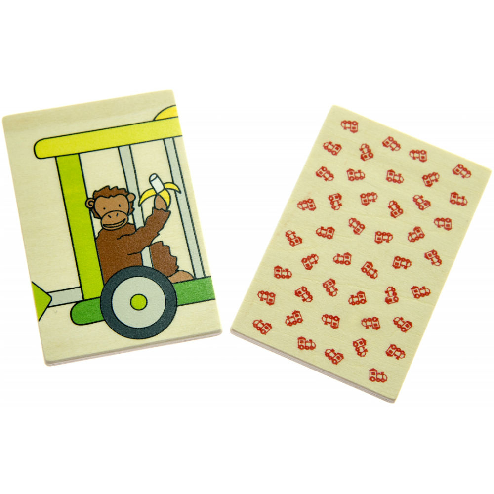 Пазл деревянный GOKI Цветной паровоз (56945) Для кого универсально