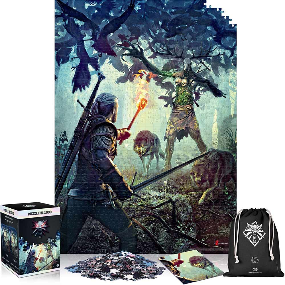 Пазл GOODLOOT Witcher: Leshen 1000 (5908305238478) Для кого універсально