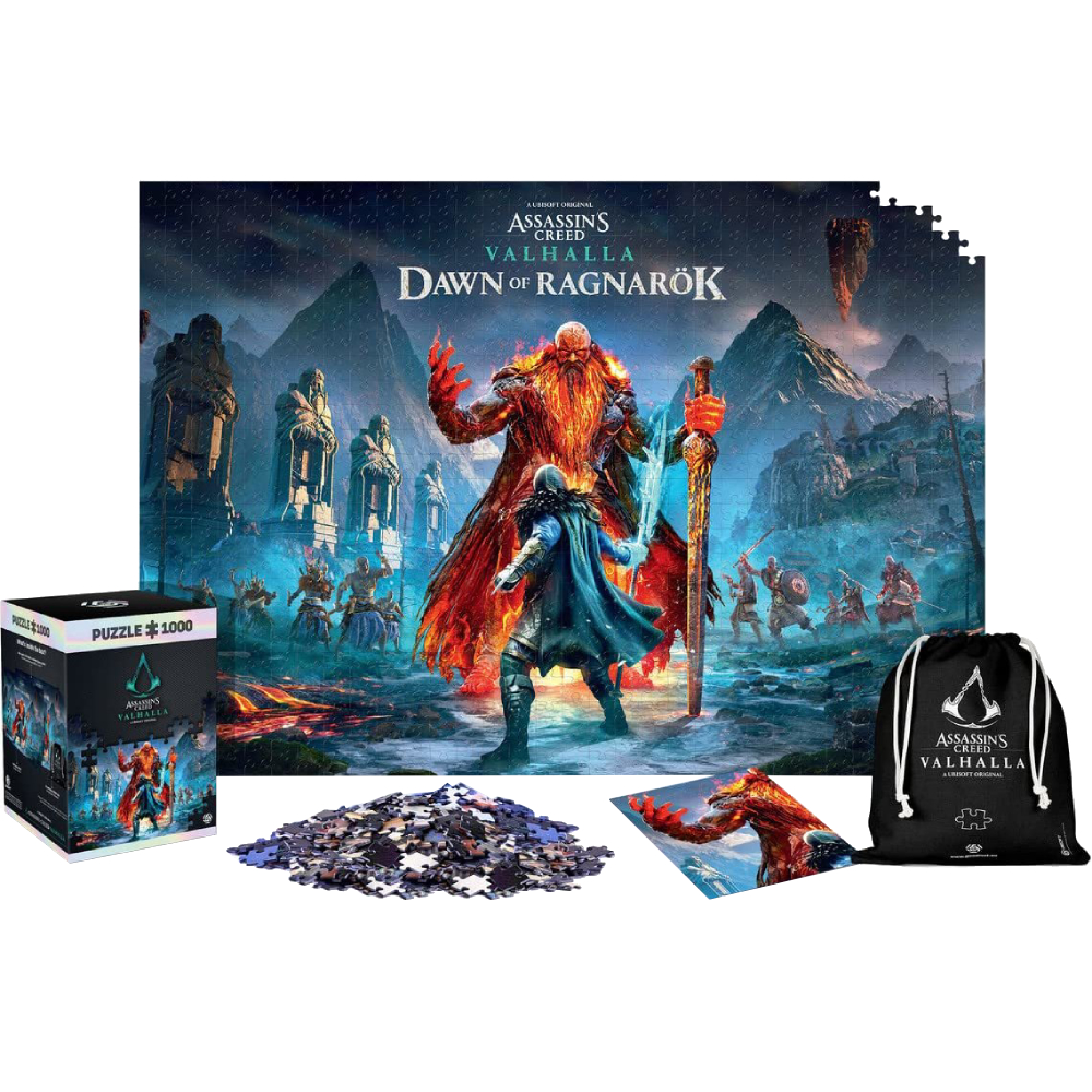 Пазл GOODLOOT Assassin's Creed Valhalla: Dawn of Ragnarok Puzzles 1000 ел (5908305238454) Вік від 8 років