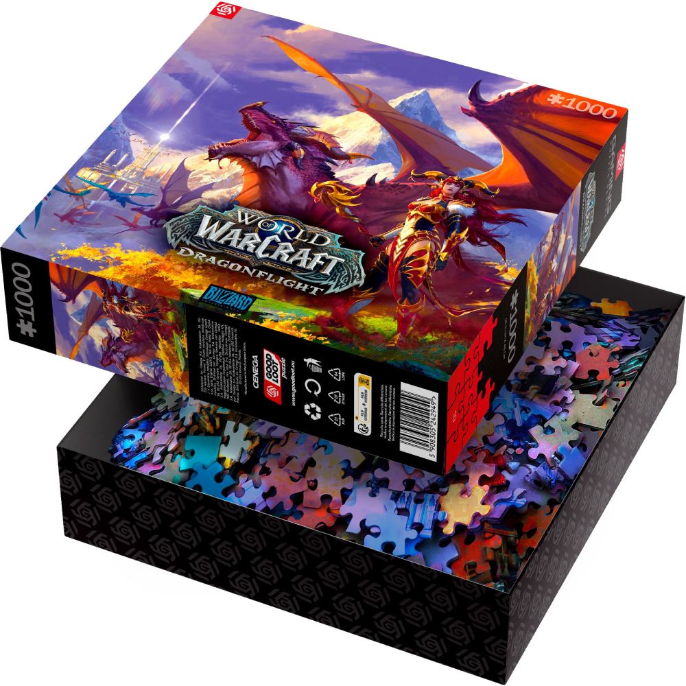 Пазл GOODLOOT World of Warcraft Dragonflight Alexstrasza Puzzle (5908305242949) Возраст от 8 лет 