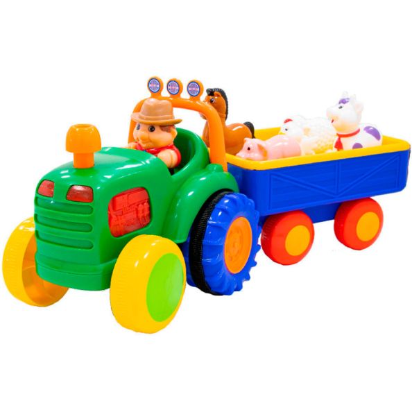 Игровой набор KIDDI SMART Трактор с трейлером (063180) Игровой набор KIDDI SMART Трактор с трейлером (063180)