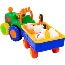 Игровой набор KIDDI SMART Трактор с трейлером (063180)