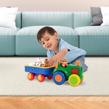 Игровой набор KIDDI SMART Трактор с трейлером (063180)