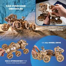 Механічний 3D пазл UKRAINIAN GEARS Пілотований Марсохід (70206)
