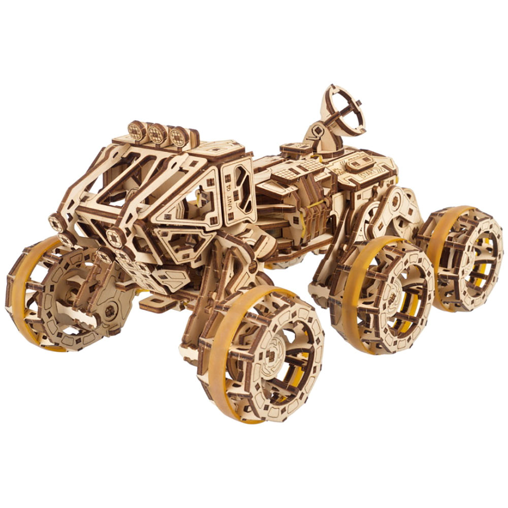 Механічний 3D пазл UKRAINIAN GEARS Пілотований Марсохід (70206) Для кого універсально
