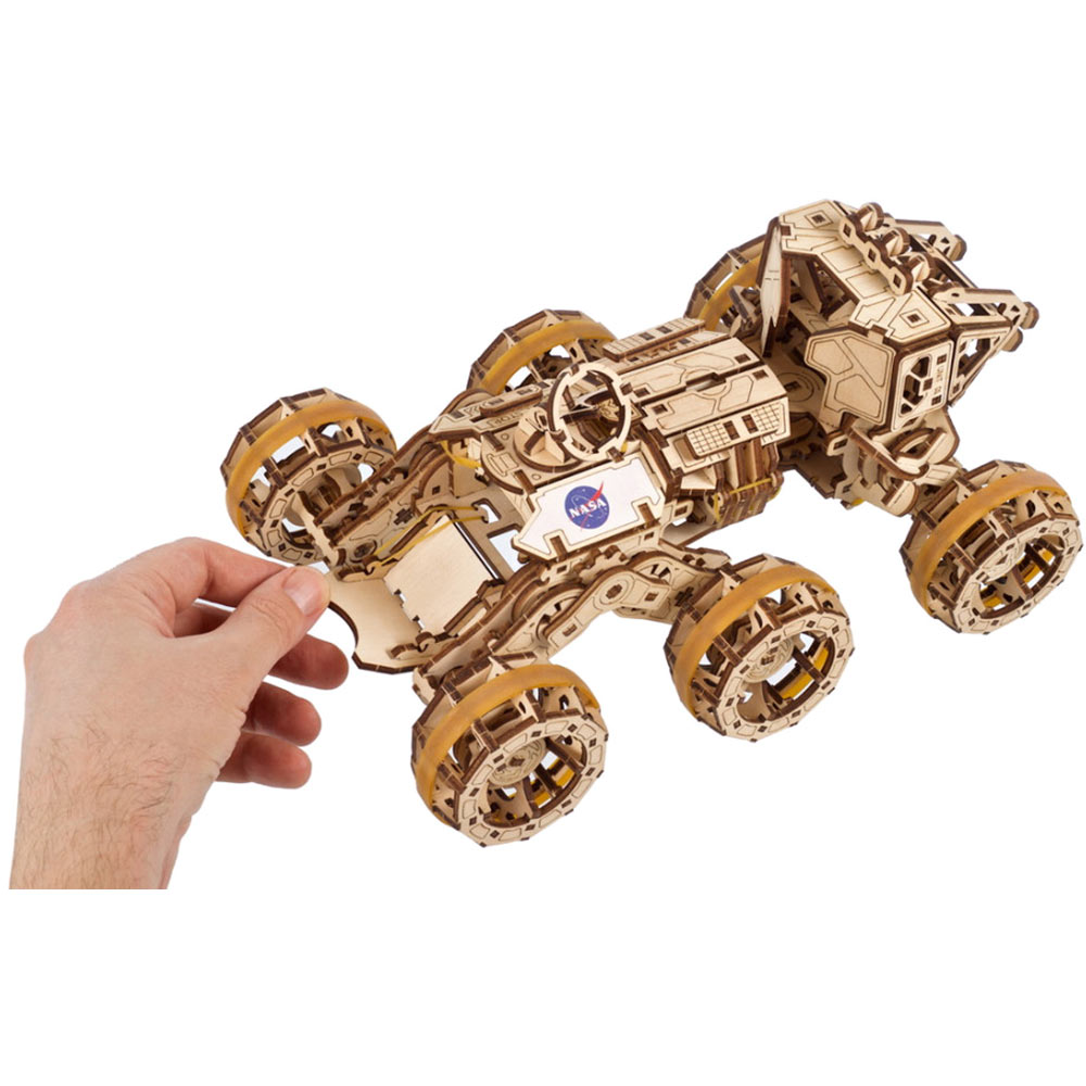 Фото Механічний 3D пазл UKRAINIAN GEARS Пілотований Марсохід (70206)