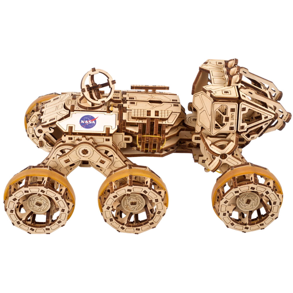 Механічний 3D пазл UKRAINIAN GEARS Пілотований Марсохід (70206) Тематика пазла авто