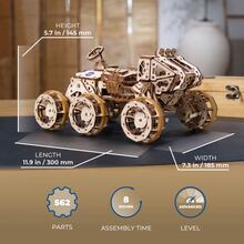 Механічний 3D пазл UKRAINIAN GEARS Пілотований Марсохід (70206)