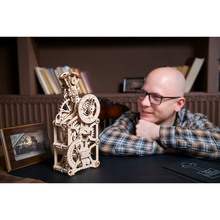 Механический 3D пазл UKRAINIAN GEARS Часы Двигатель (70217)
