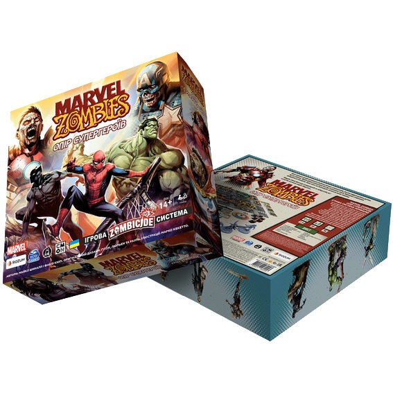 Настольная игра ROZUM Marvel Zombies Сопротивление супергероев (R009UA) Цвет многоцветный