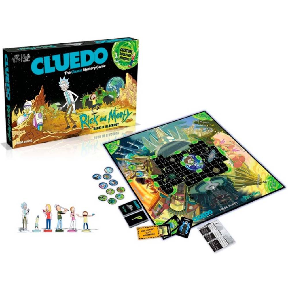 Настільна гра WINNING MOVES RICK AND MORTY Cluedo Рік і Морті (6986867) Для кого універсально