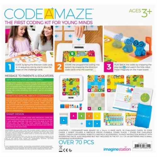 Набір для навчання 4M програмування для дітей Code-A-Maze (00-06801) Предмет вивчення логіка